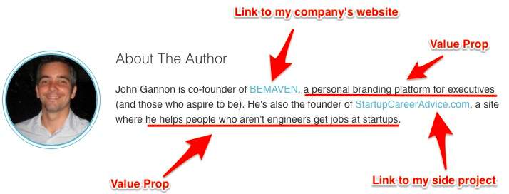 Screenshot showing a link to sumo.com on an article on GrowthHackers
